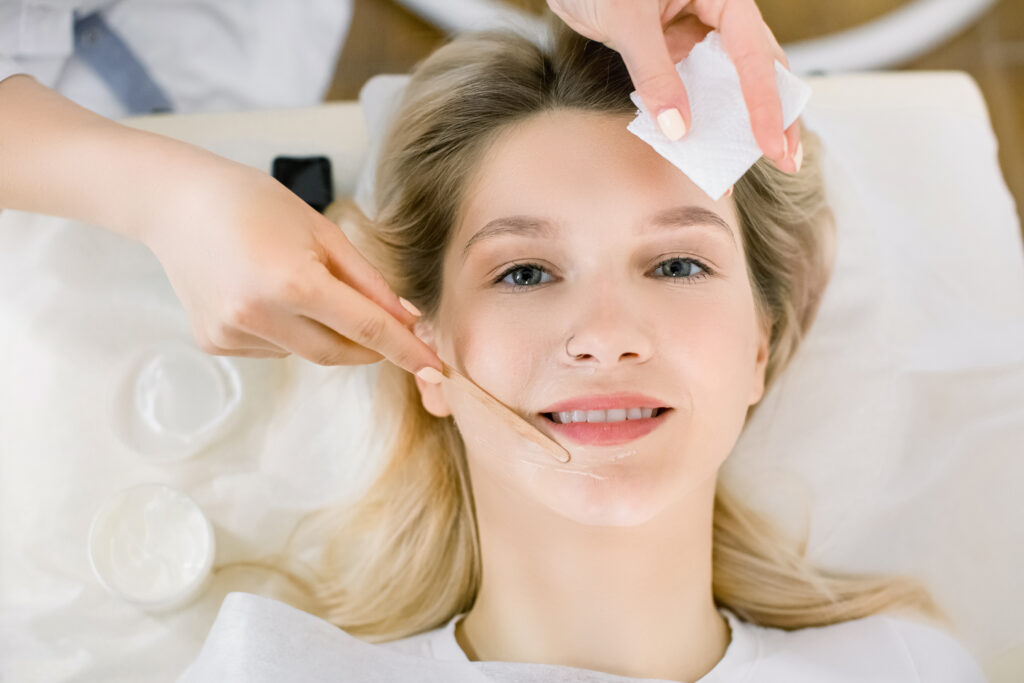 Pre-Waxing Preparation for Facial Waxing