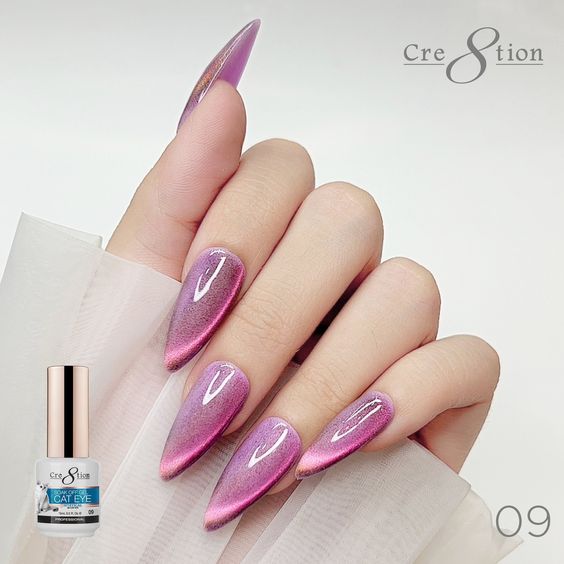 Cre8tion Cat Eye Saphire Soak Off Gel