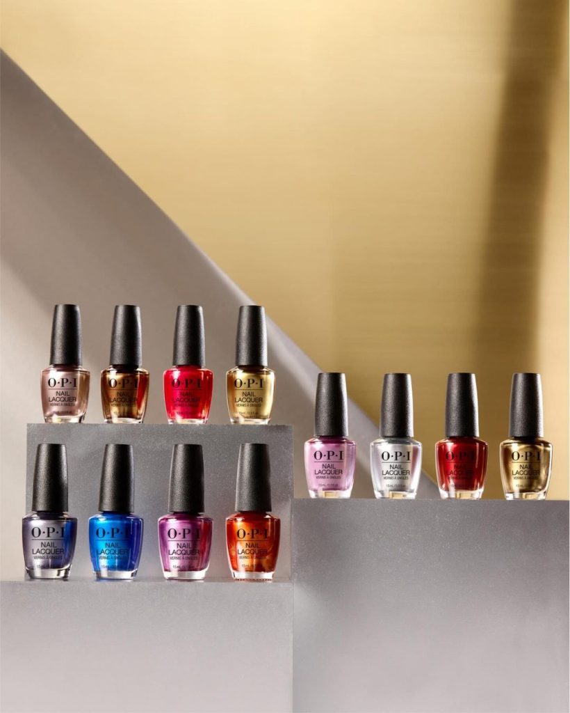 OPI Metallic Mega Mix Fall 2024 Collection nail lacquer.