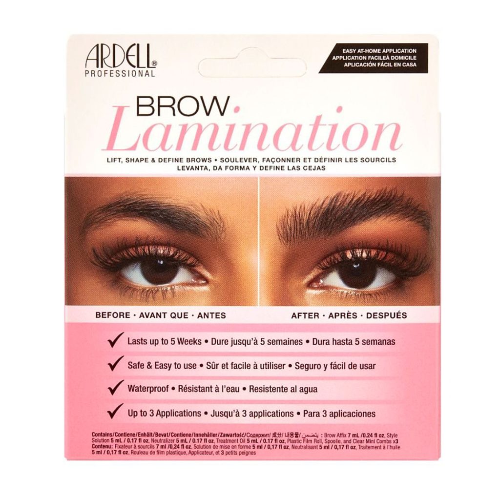 Benefits of Brow Lamination. Adel Brow Lamination kit.