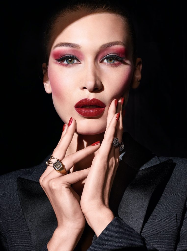 Bella Hadid Dior Halloween Makeup