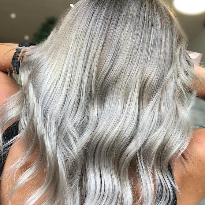Natural Grays hair. NEW hair cut for 2025