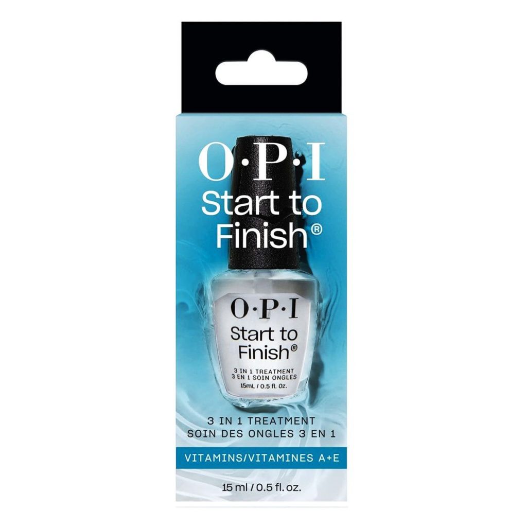 OPI Start To Finish 3 in 1 Treatment product packaging.