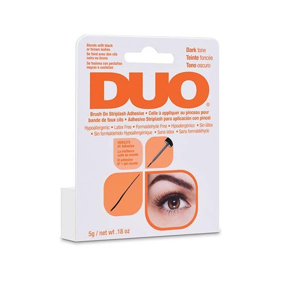 Duo 2 IN1 Brush-On Striplash Adhesive 5 g White/Clear. lash glue.