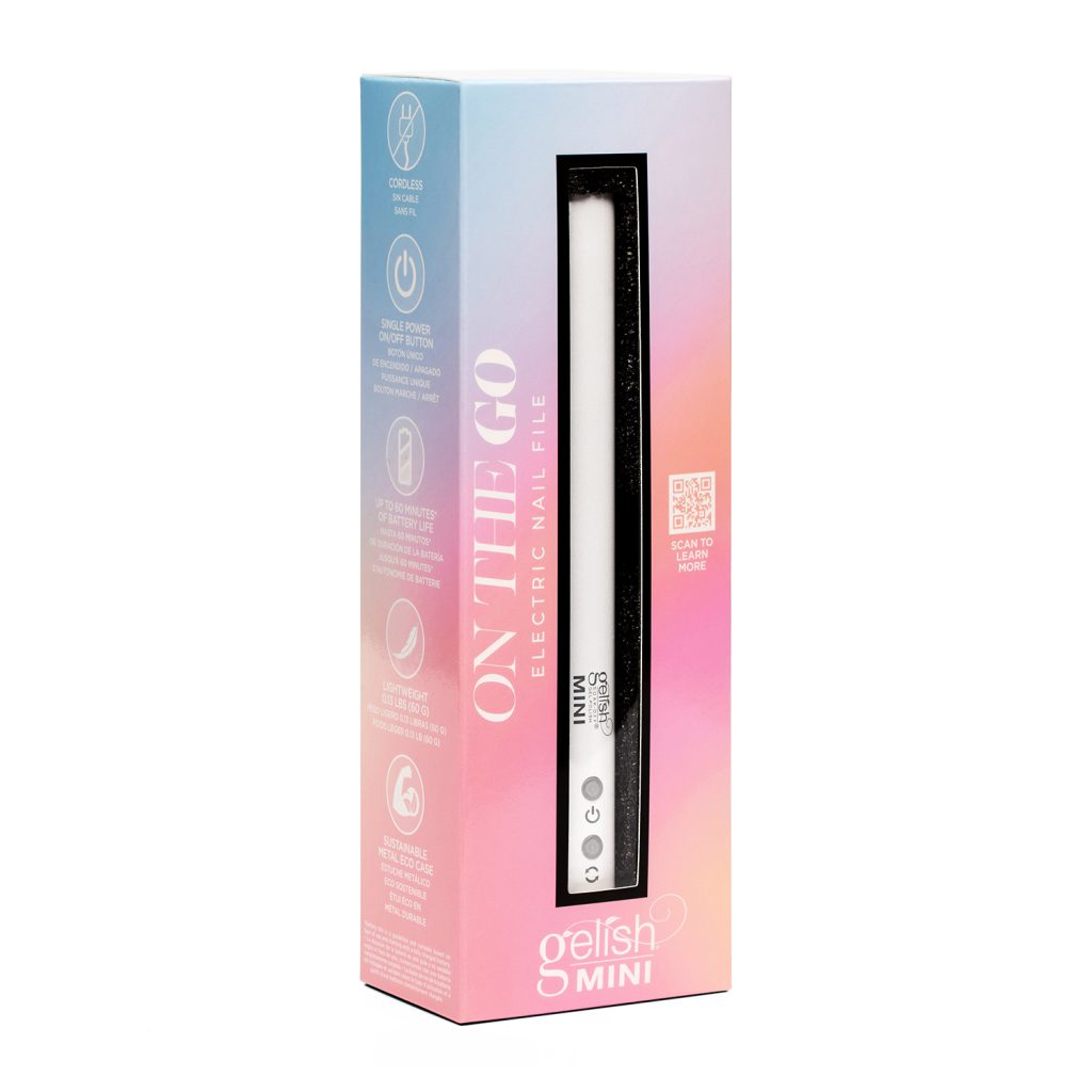 Gelish On The Go Mini Portable Electric Nail File 1168241ز Cordless Nail Drills.
