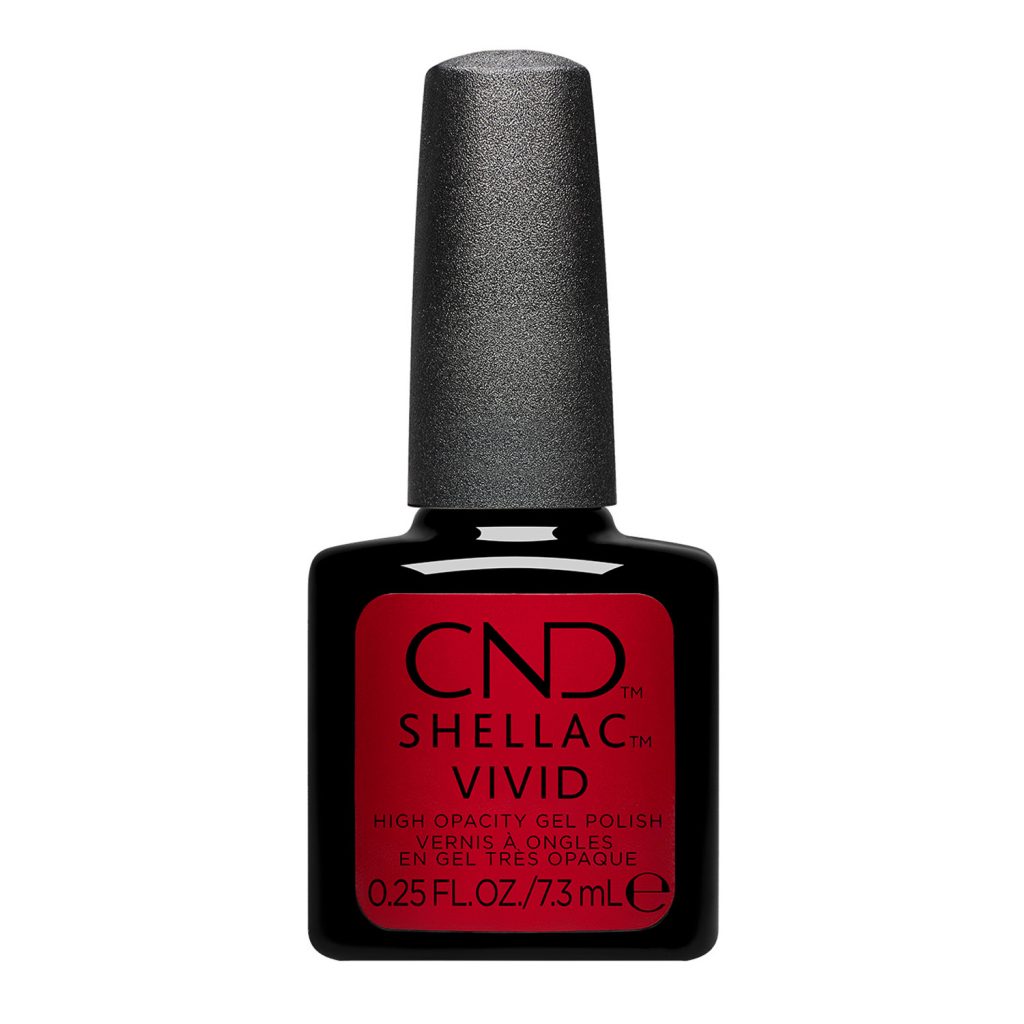 CND Shellac Vivid Red Carpet