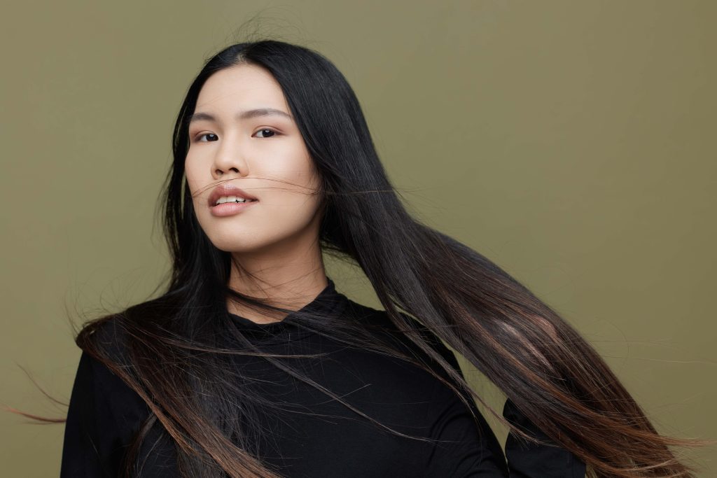 Black woman hair beautiful hair beauty portrait hair model attractive fashion cute femininity japanese asian cosmetic face glamour girl salon long. Timeless Haircuts for Thick Hair