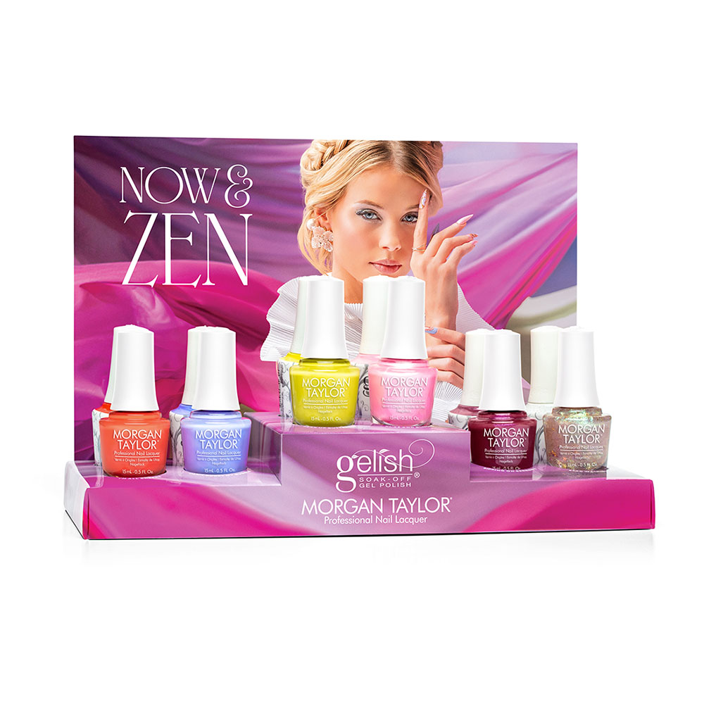 Gelish/Morgan Taylor Now & Zen Spring 2025 Mixed